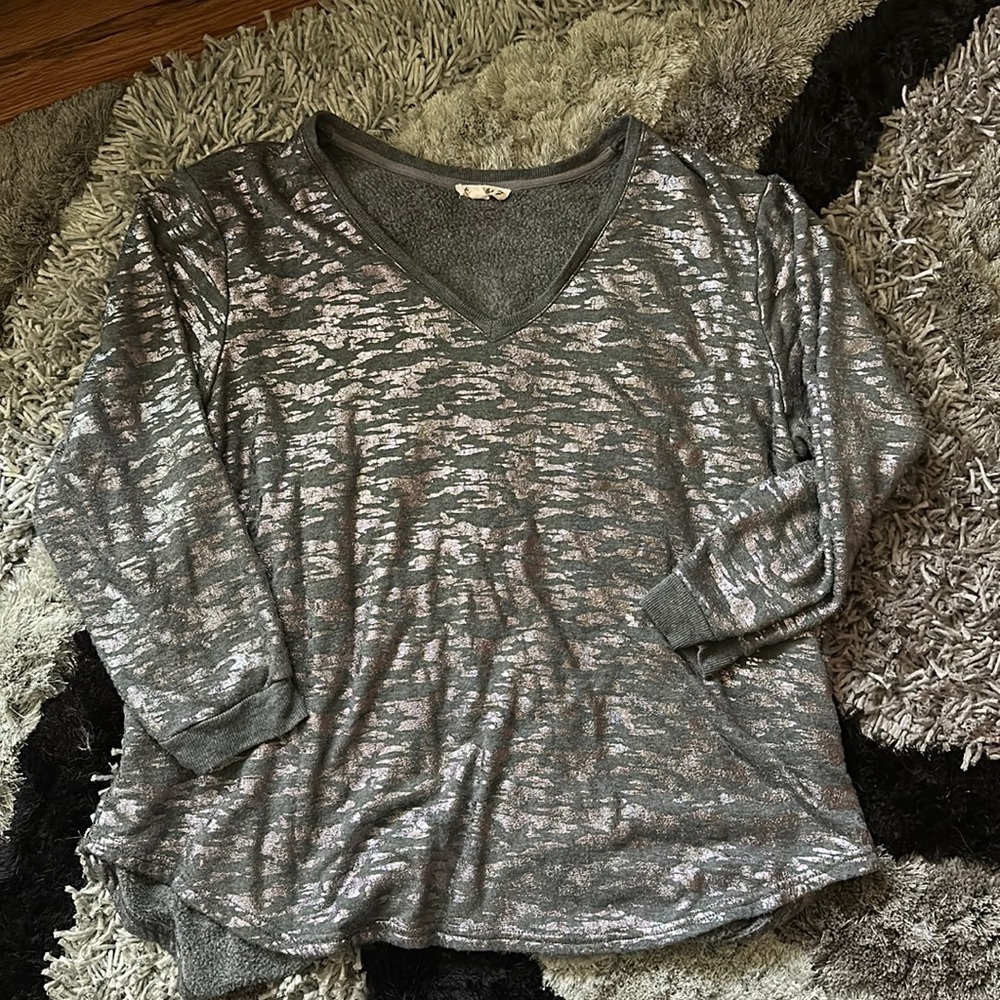 Quarter length zebra shimmer